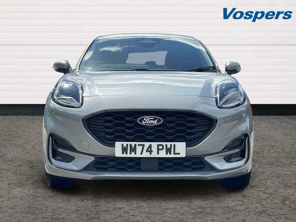 Ford Puma 1.0 Ecoboost Hybrid Mhev St-line WM74PWL Silver #2