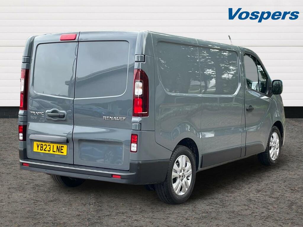 Renault Trafic Sl30 Blue Dci 130 Extra Van YB23LNE Grey #3