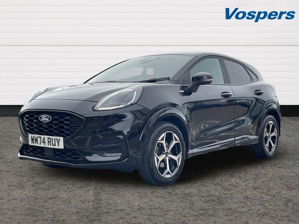 Ford Puma 1.0 Ecoboost Hybrid Mhev St-line WM74RUY Black #3