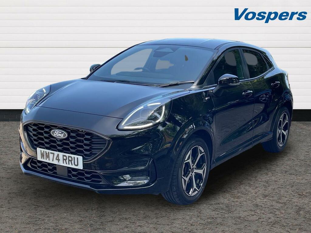 Ford Puma 1.0 Ecoboost Hybrid Mhev St-line WM74RRU Black #3