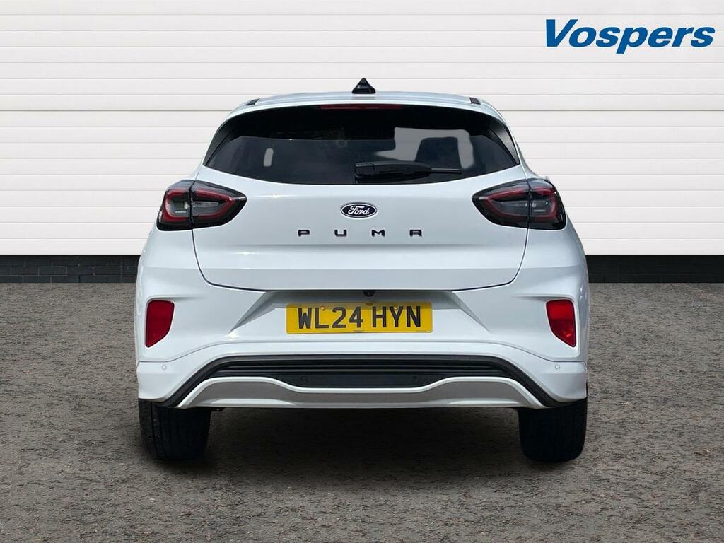 Ford Puma 1.0 Ecoboost Hybrid Mhev St-line WL24HYN White #6