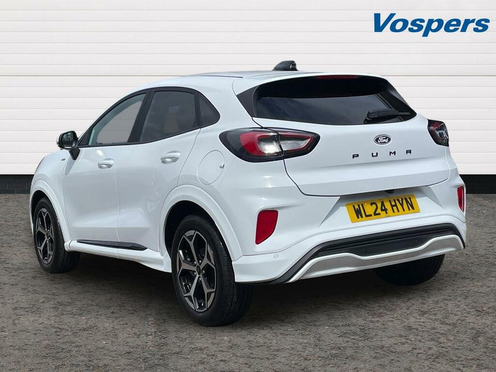 Ford Puma 1.0 Ecoboost Hybrid Mhev St-line WL24HYN White #5