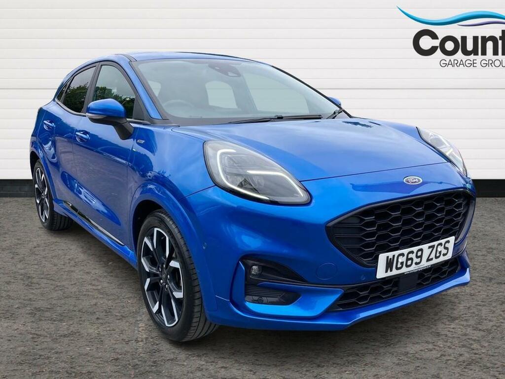 Ford Puma 1.0T Ecoboost Mhev St-line X First Edition Euro 6 Blue
