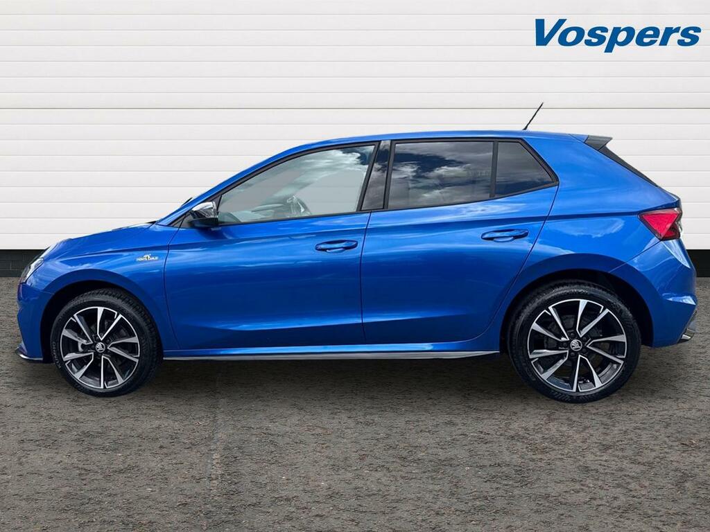 Skoda Fabia 1.0 Tsi 116 Monte Carlo Blue #4