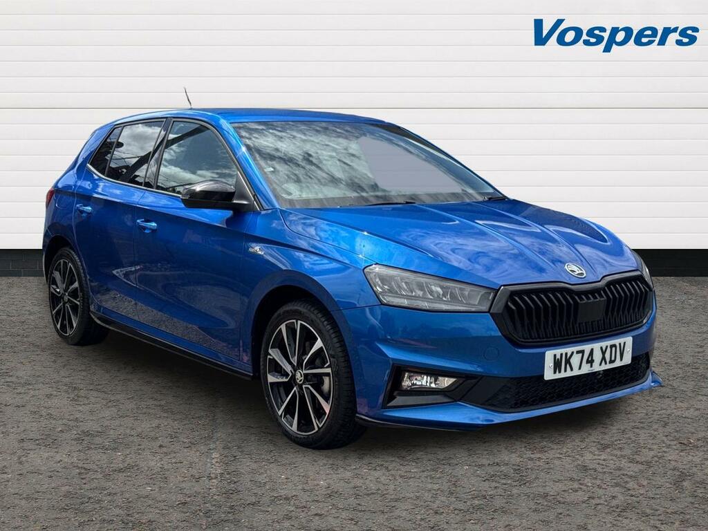Skoda Fabia 1.0 Tsi 116 Monte Carlo Blue