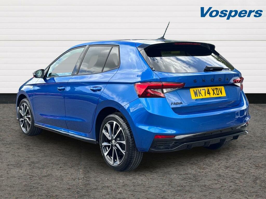 Skoda Fabia 1.0 Tsi 116 Monte Carlo Blue #5