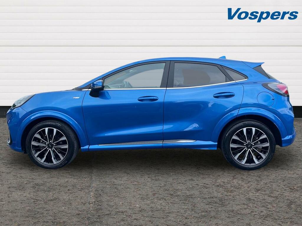Ford Puma 1.0 Ecoboost Hybr Mhev 155 St-line Vignale Dct NA23ZBD Blue #4