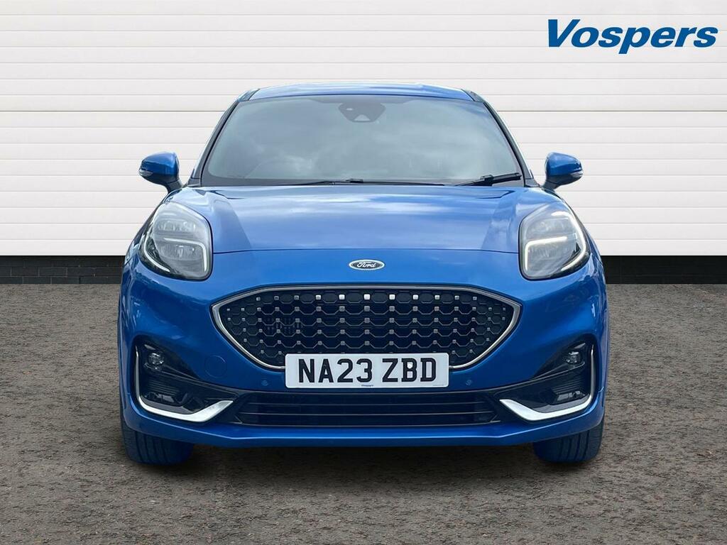 Ford Puma 1.0 Ecoboost Hybr Mhev 155 St-line Vignale Dct NA23ZBD Blue #2