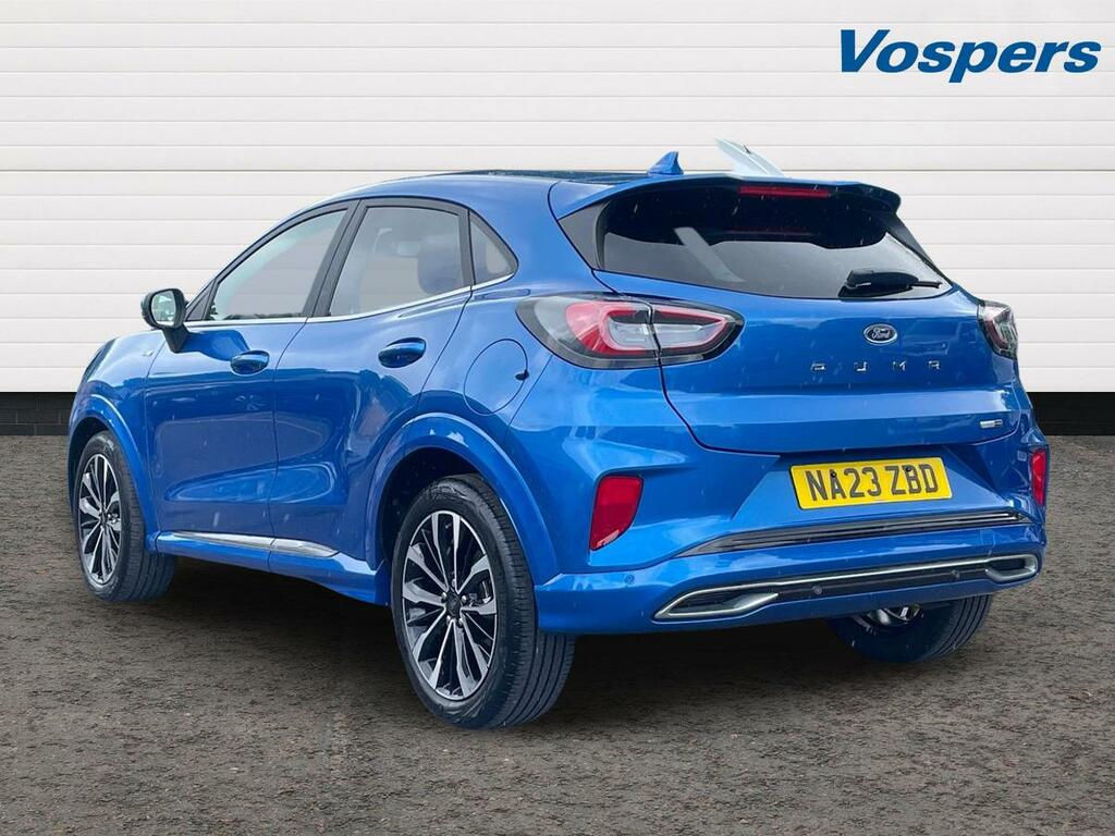 Ford Puma 1.0 Ecoboost Hybr Mhev 155 St-line Vignale Dct NA23ZBD Blue #5
