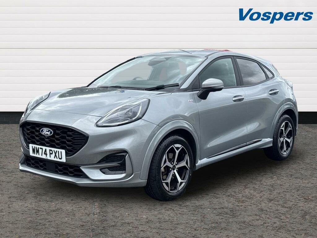 Ford Puma 1.0 Ecoboost Hybrid Mhev St-line WM74PXU Silver #3