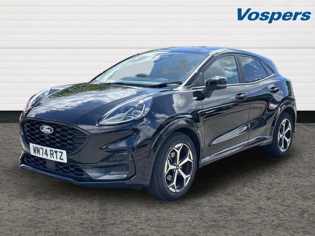 Ford Puma 1.0 Ecoboost Hybrid Mhev St-line WM74RTZ Black #3