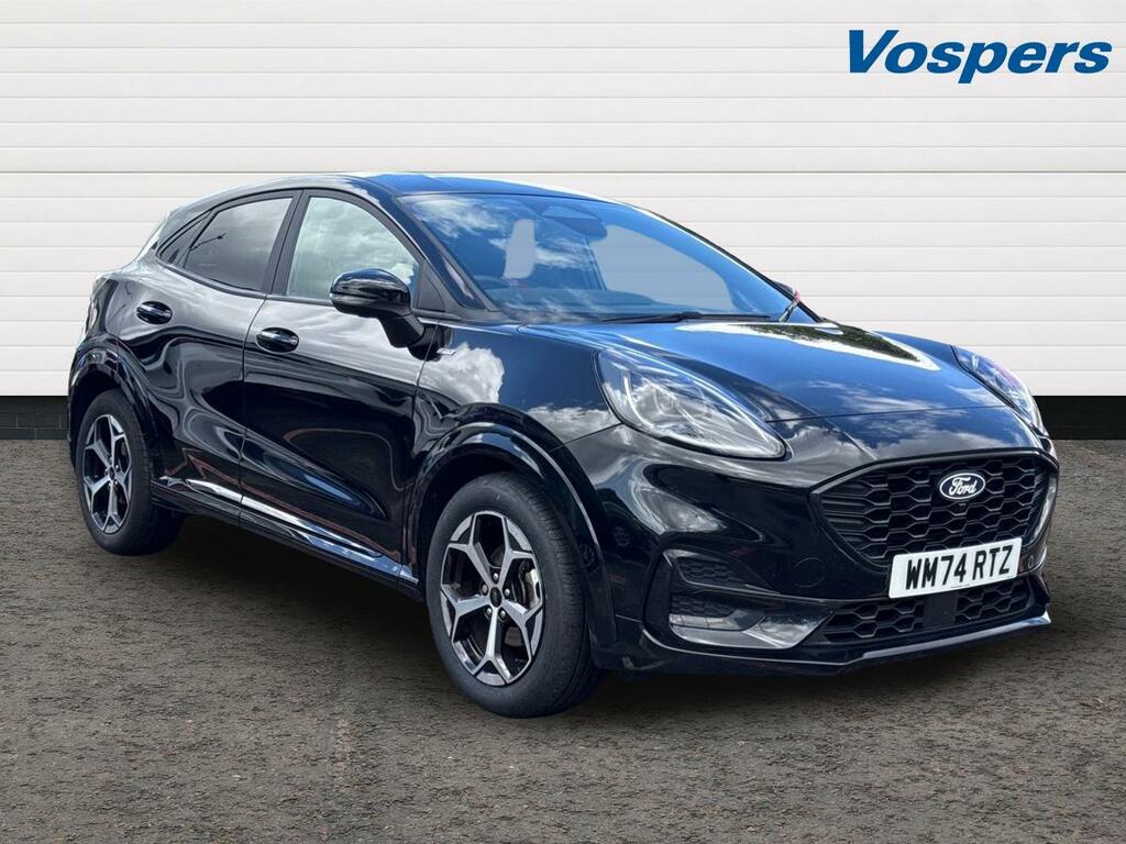 Ford Puma 1.0 Ecoboost Hybrid Mhev St-line Black