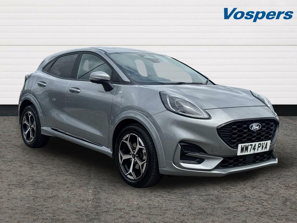 Ford Puma 1.0 Ecoboost Hybrid Mhev St-line WM74PVA Silver