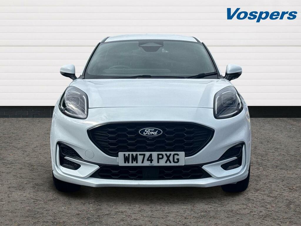 Ford Puma 1.0 Ecoboost Hybrid Mhev St-line WM74PXG White #2