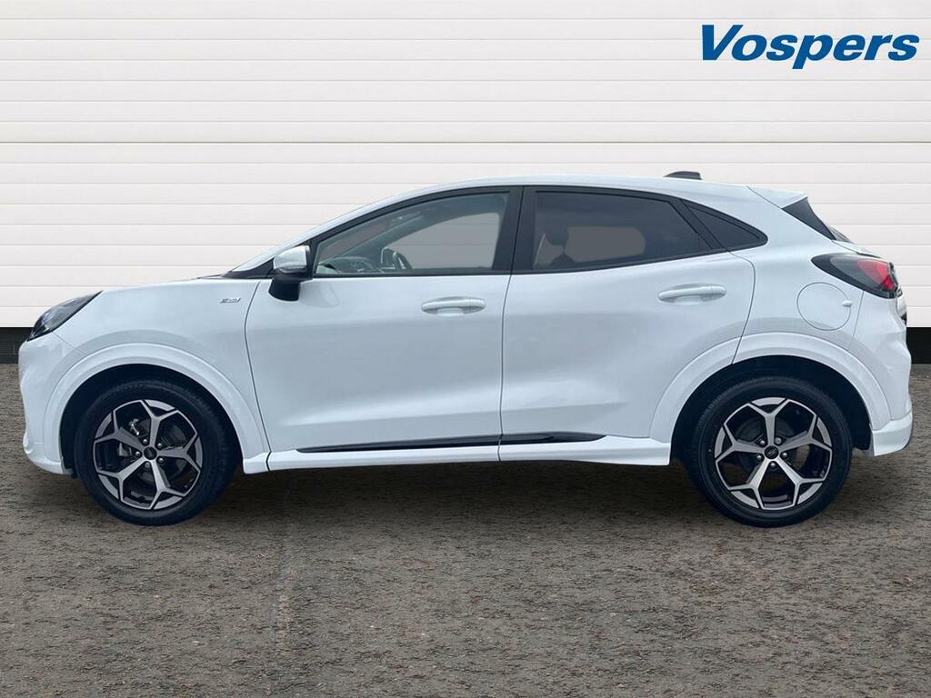 Ford Puma 1.0 Ecoboost Hybrid Mhev St-line WM74PXG White #4