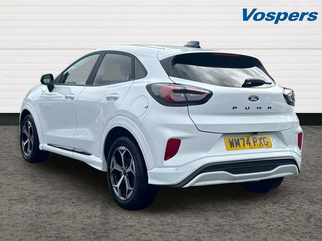 Ford Puma 1.0 Ecoboost Hybrid Mhev St-line WM74PXG White #5