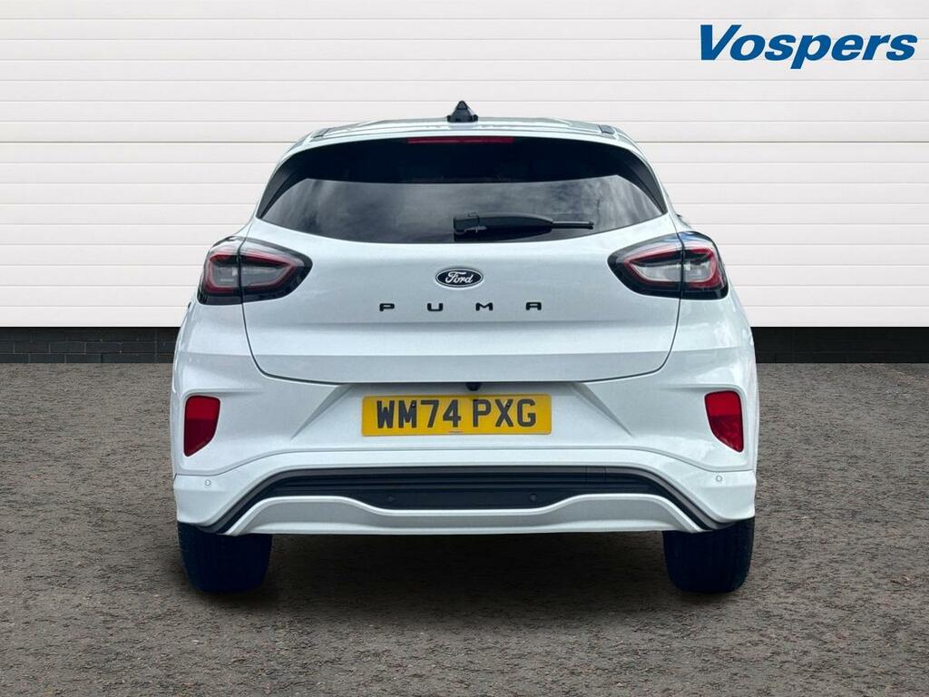 Ford Puma 1.0 Ecoboost Hybrid Mhev St-line WM74PXG White #6