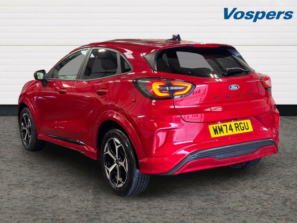 Ford Puma 1.0 Ecoboost Hybrid Mhev St-line WM74RGU Red #5