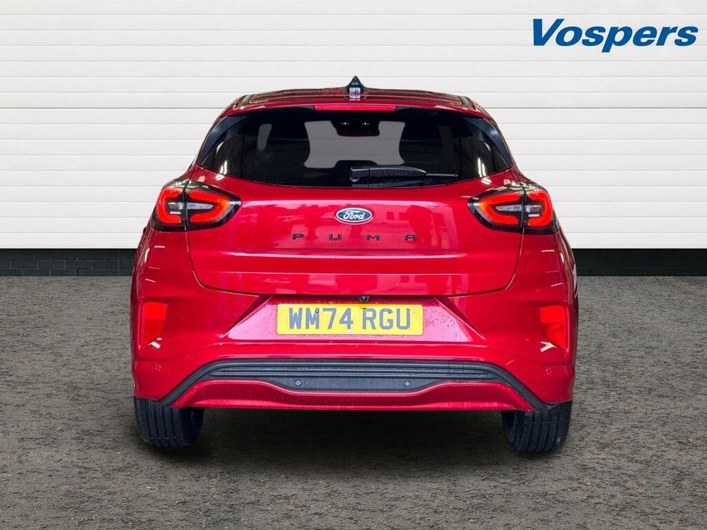 Ford Puma 1.0 Ecoboost Hybrid Mhev St-line WM74RGU Red #6