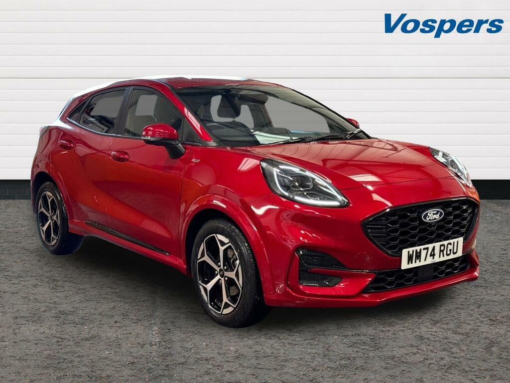 Ford Puma 1.0 Ecoboost Hybrid Mhev St-line Red