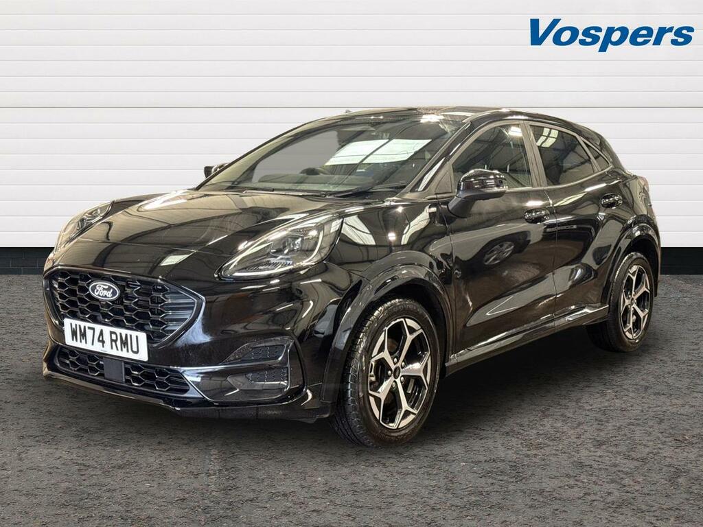 Ford Puma 1.0 Ecoboost Hybrid Mhev St-line WM74RMU Black #3