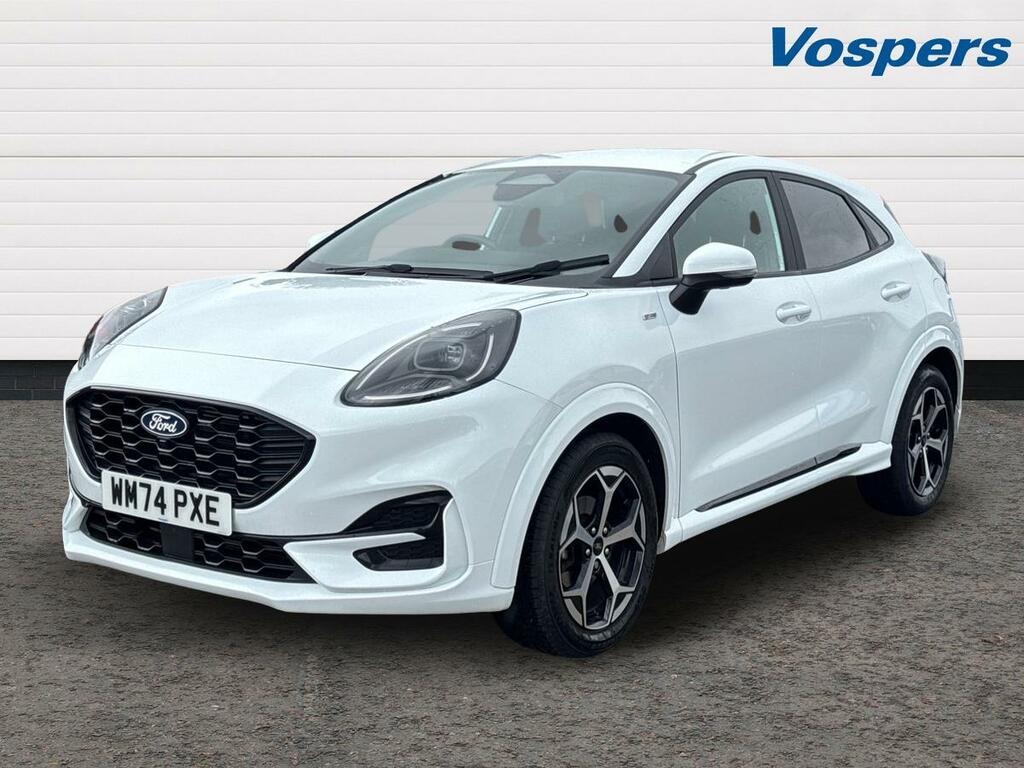 Ford Puma 1.0 Ecoboost Hybrid Mhev St-line WM74PXE White #3