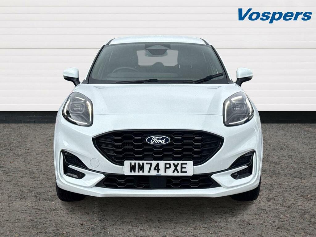 Ford Puma 1.0 Ecoboost Hybrid Mhev St-line WM74PXE White #2