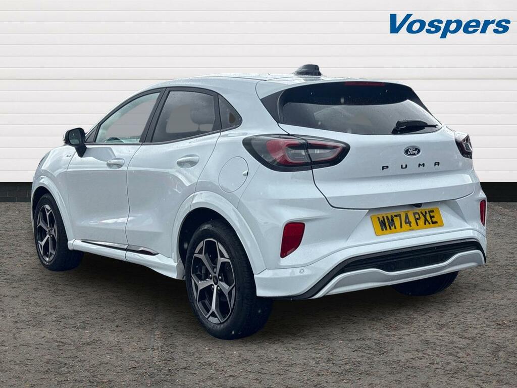 Ford Puma 1.0 Ecoboost Hybrid Mhev St-line WM74PXE White #5