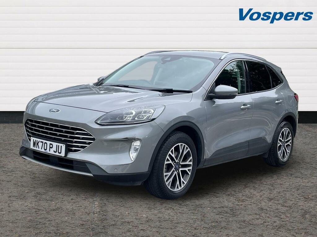 Ford Kuga 2.0 Ecoblue 190 Titanium Edition Awd WK70PJU Silver #3
