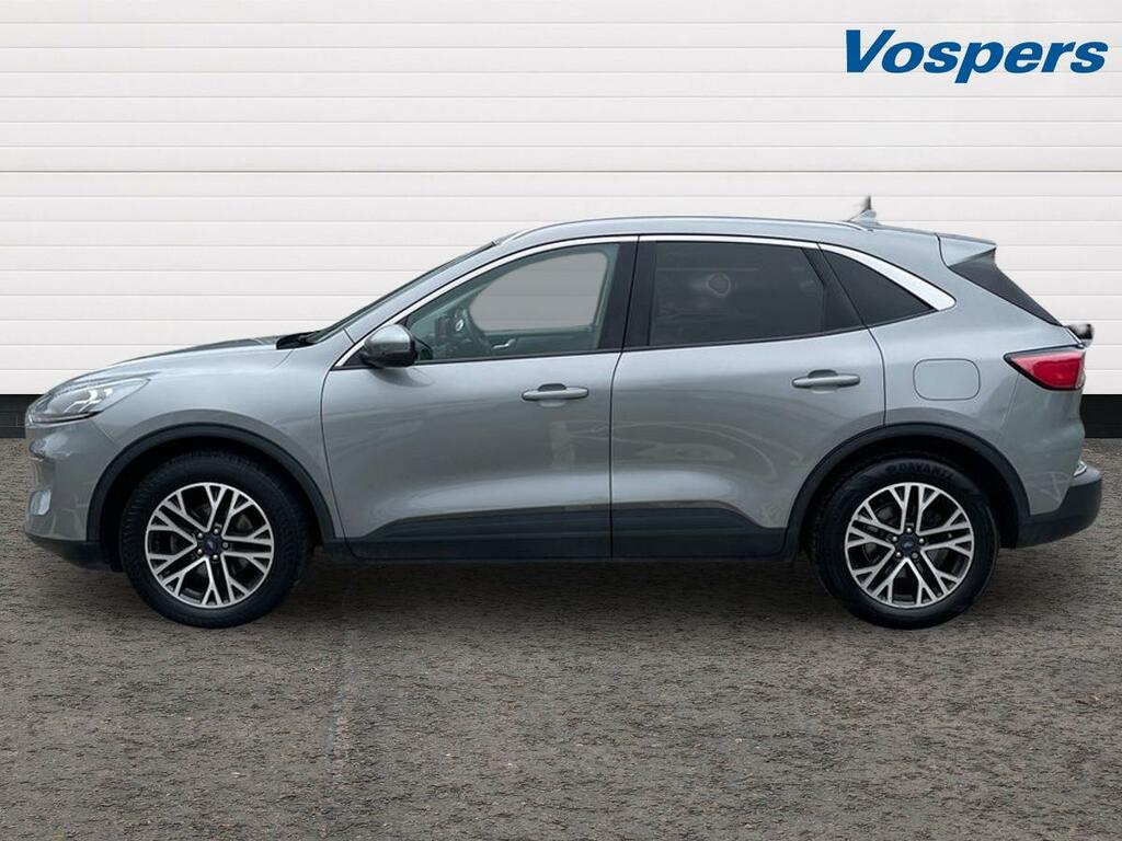 Ford Kuga 2.0 Ecoblue 190 Titanium Edition Awd WK70PJU Silver #4