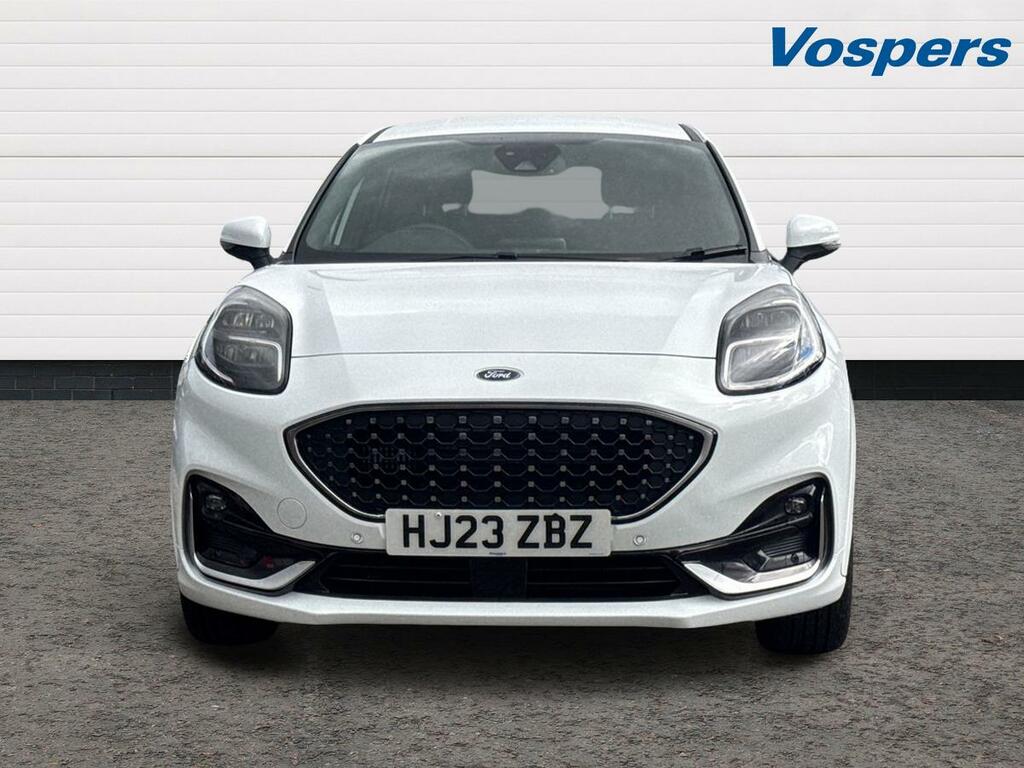 Ford Puma 1.0 Ecoboost Hybr Mhev 155 St-line Vignale Dct HJ23ZBZ White #2