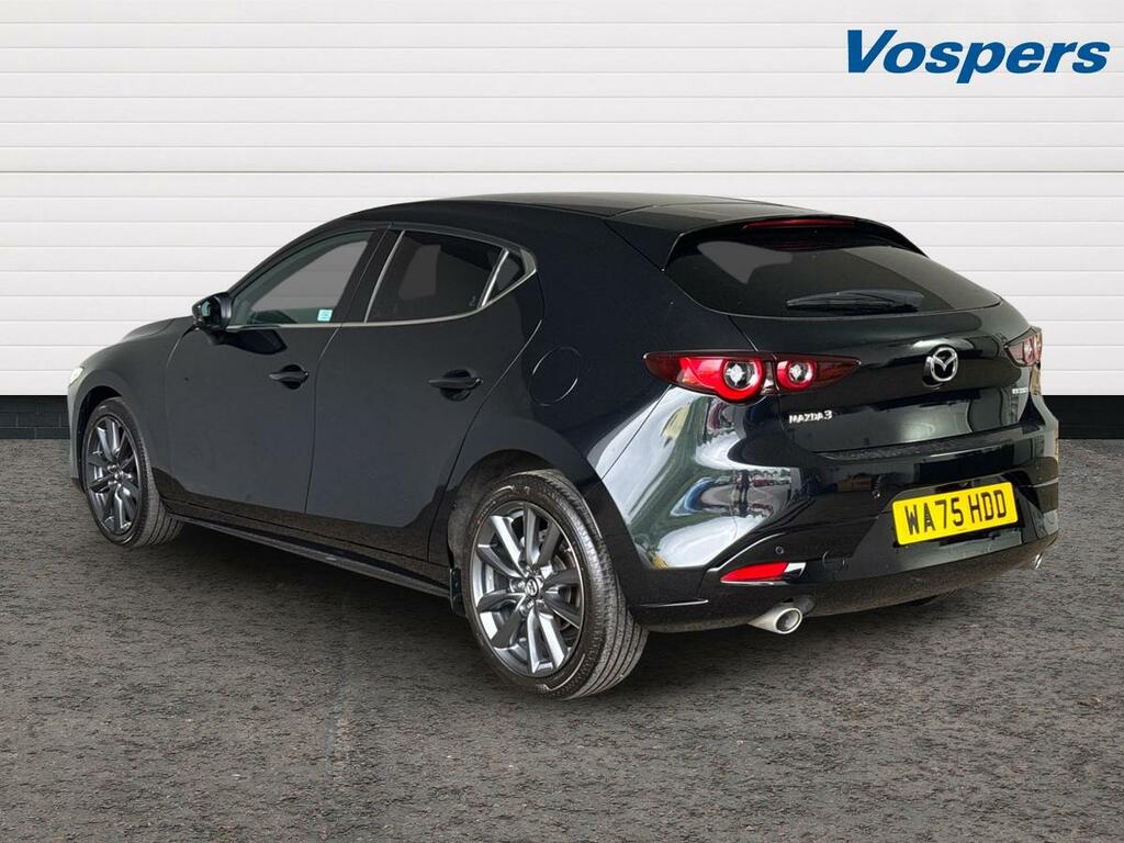 Mazda 3 2.5 E-skyactiv G Mhev 140 Exclusive-line WA75HDD Black #5