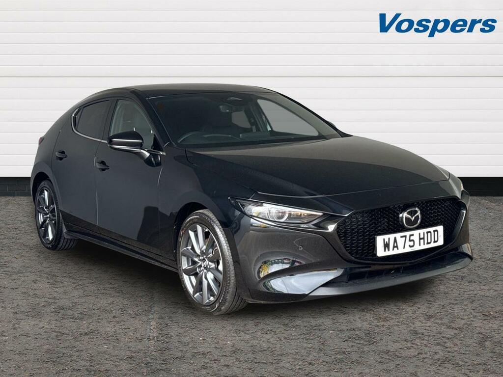 Mazda 3 2.5 E-skyactiv G Mhev 140 Exclusive-line Black