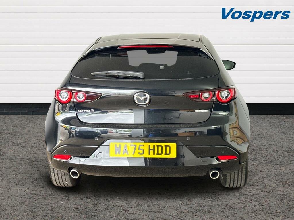 Mazda 3 2.5 E-skyactiv G Mhev 140 Exclusive-line WA75HDD Black #6
