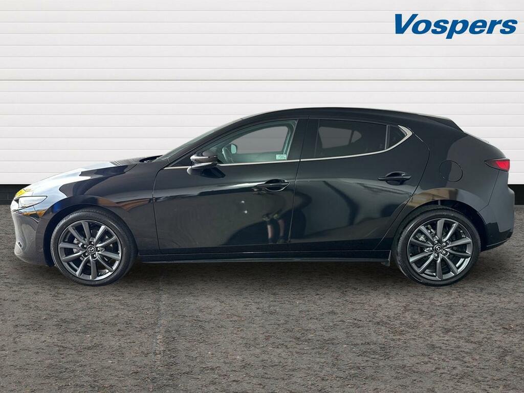 Mazda 3 2.5 E-skyactiv G Mhev 140 Exclusive-line WA75HDD Black #4