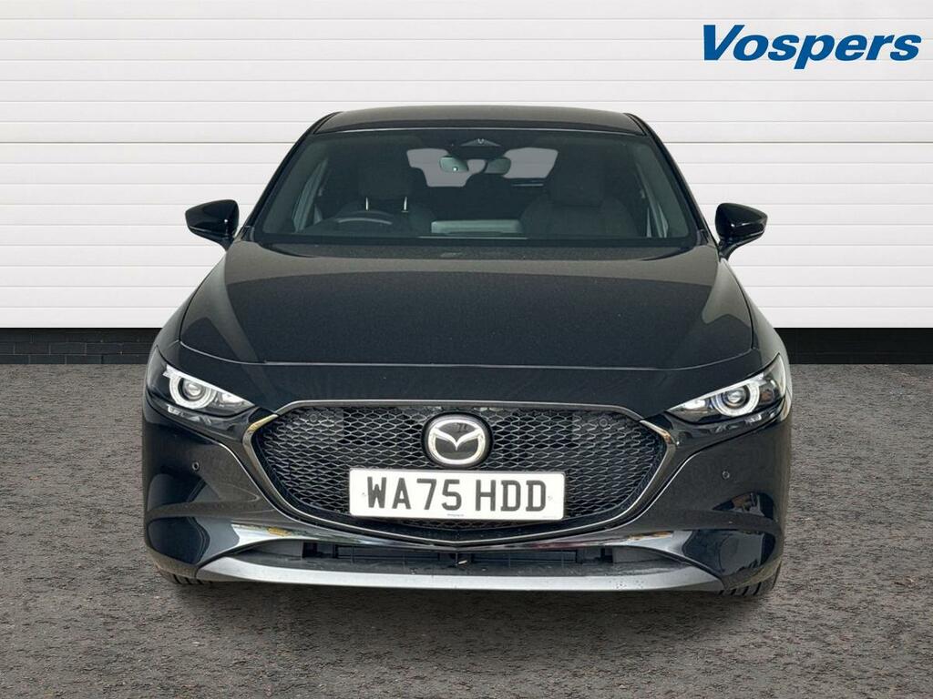 Mazda 3 2.5 E-skyactiv G Mhev 140 Exclusive-line WA75HDD Black #2