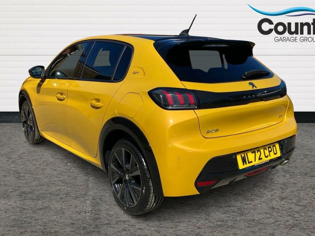 Peugeot 208 1.2 Puretech Gt Eat Euro 6 Ss Yellow #2