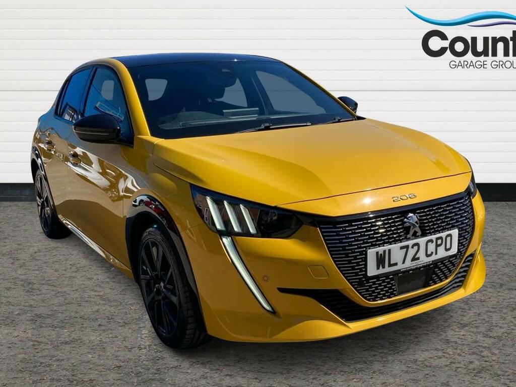 Peugeot 208 1.2 Puretech Gt Eat Euro 6 Ss Yellow