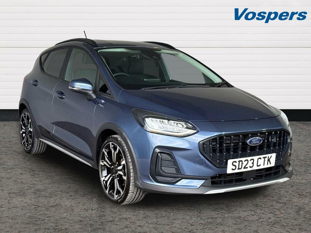 Ford Fiesta 1.0 Ecoboost Active X SD23CTK Blue