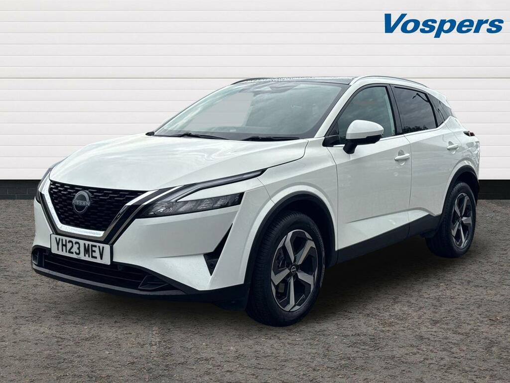 Nissan Qashqai 1.3 Dig-t Mh N-connecta Glass Roof YH23MEV White #3