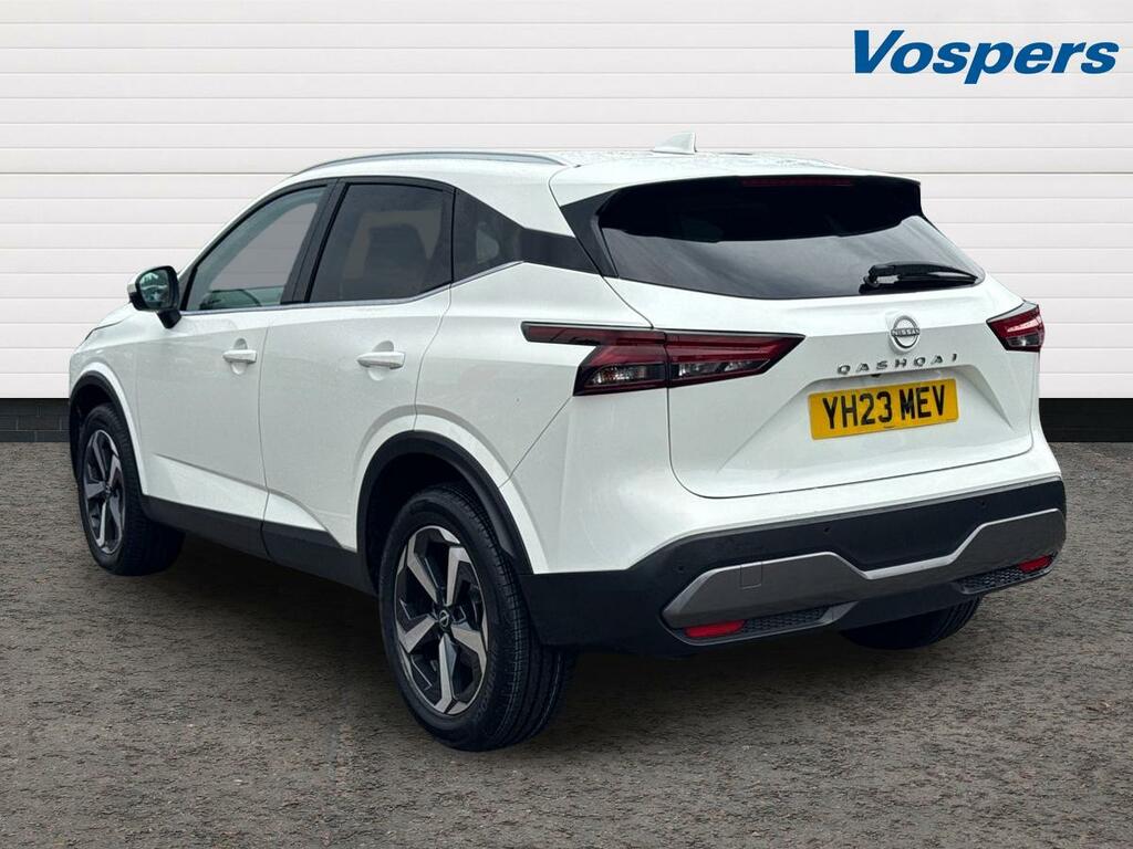 Nissan Qashqai 1.3 Dig-t Mh N-connecta Glass Roof YH23MEV White #5