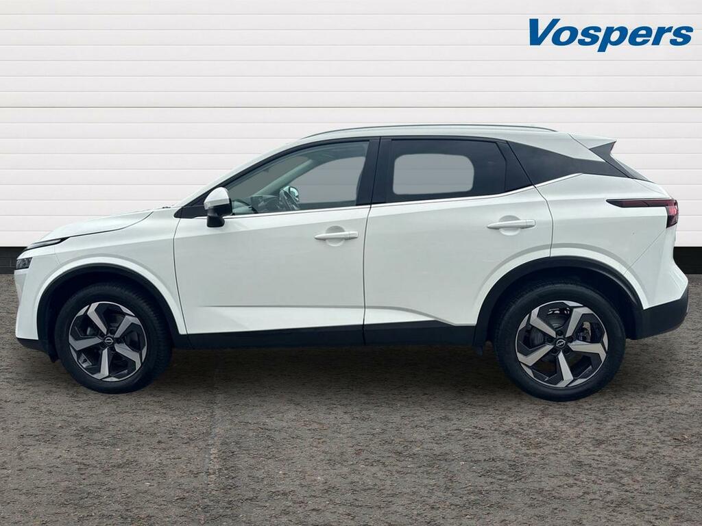 Nissan Qashqai 1.3 Dig-t Mh N-connecta Glass Roof YH23MEV White #4
