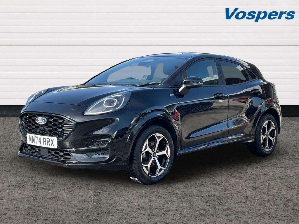 Ford Puma 1.0 Ecoboost Hybrid Mhev St-line WM74RRX Black #3