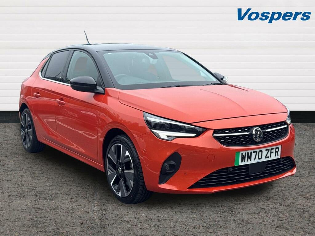 Vauxhall Corsa-e 100Kw Elite Nav 50Kwh 7.4Kwch Orange