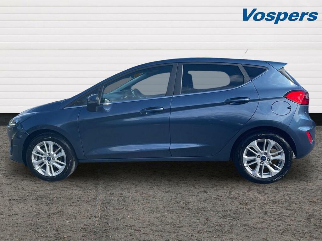 Ford Fiesta 1.0 Ecoboost Titanium DE23HXM Blue #4