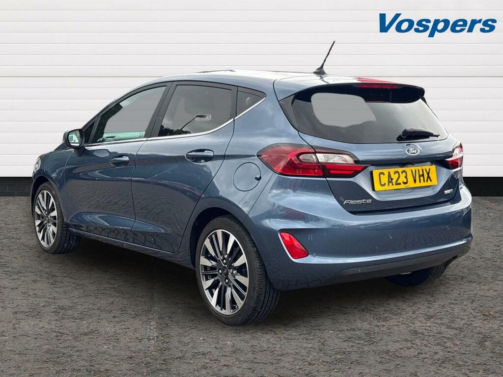 Ford Fiesta 1.0 Ecoboost Hbd Mhev 125 Titanium X CA23VHX Blue #5