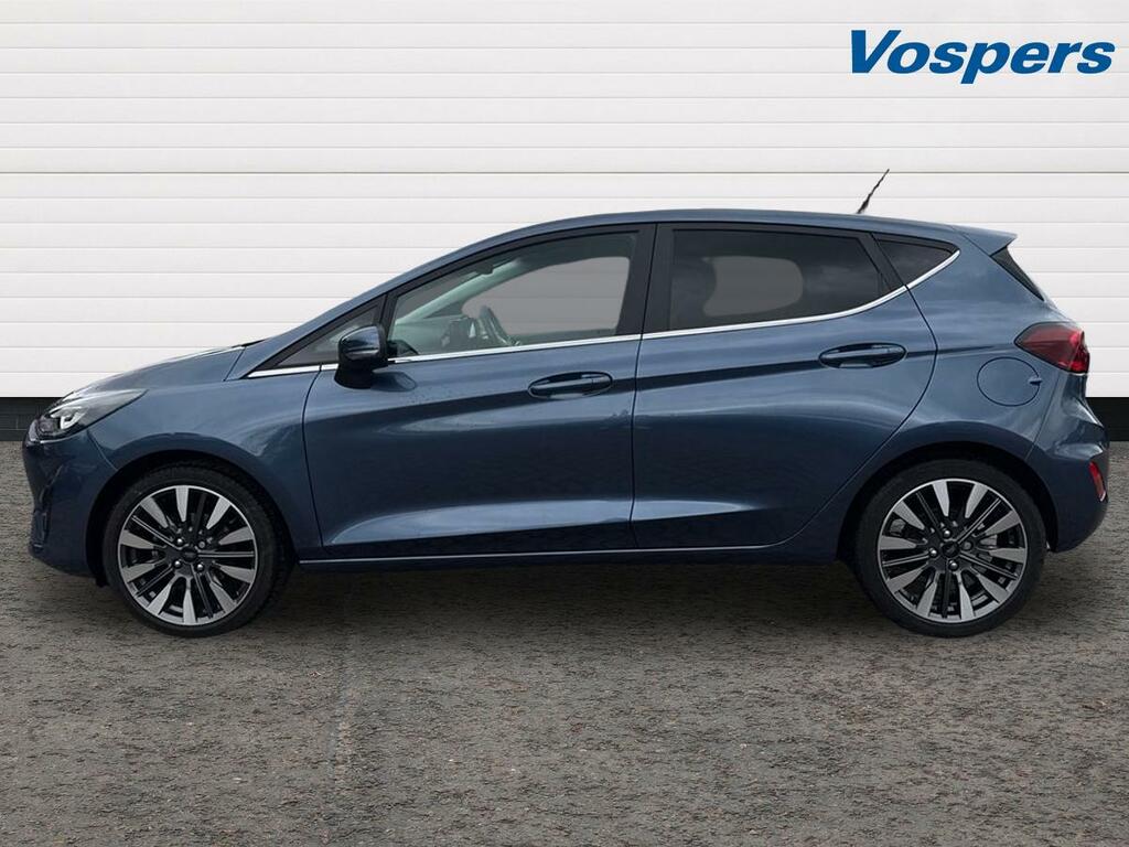 Ford Fiesta 1.0 Ecoboost Hbd Mhev 125 Titanium X CA23VHX Blue #4