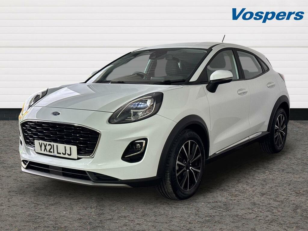 Ford Puma 1.0 Ecoboost Titanium YX21LJJ White #3