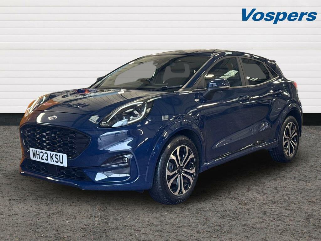 Ford Puma 1.0 Ecoboost Hybrid Mhev St-line Dct WH23KSU Blue #3