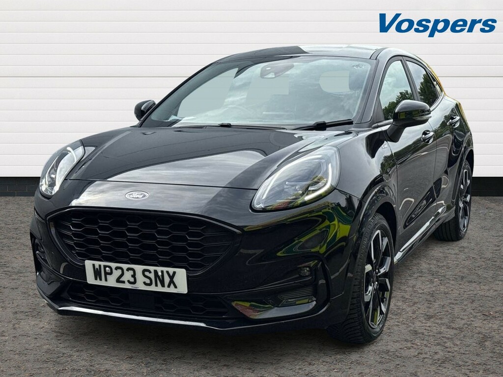 Ford Puma 1.0 Ecoboost Hybrid Mhev 155 St-line X WP23SNX Black #3